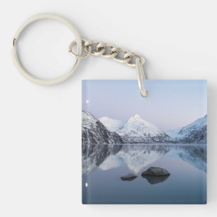 Portage Lake Twilight Key Ring