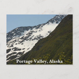 Portage Valley, Alaska Postcard
