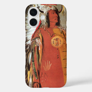 Portait of Indian Chief Mato-Tope by George Catlin iPhone 16 Case