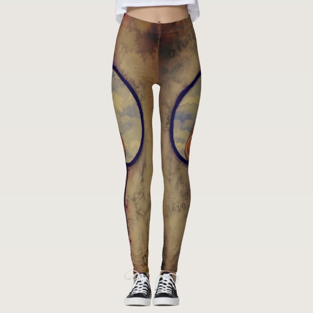 Portal Cat Leggings (Front)