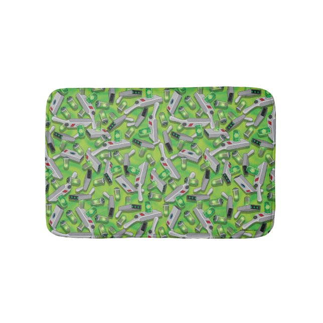Portal Gun Pattern Bath Mat (Front)