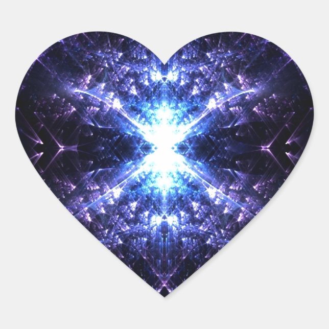 Portal Heart Sticker (Front)