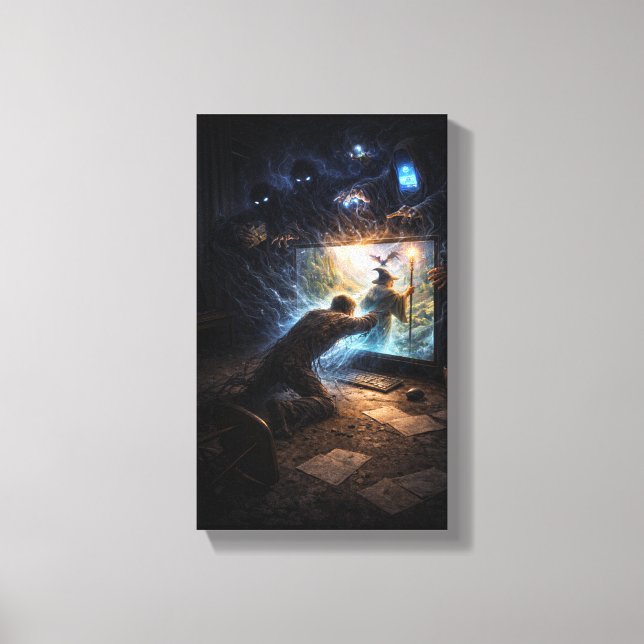 Portal of Escape Canvas Print (Front)