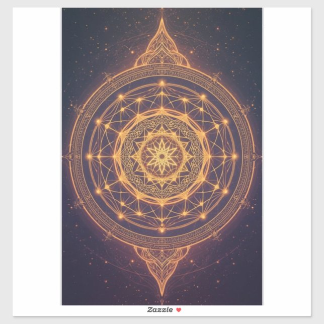 Portal of the Infinite Light – A Sacred Mandala (Sheet)