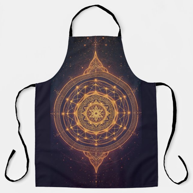 Portal of the Infinite Light – A Sacred Mandala Apron (Front)