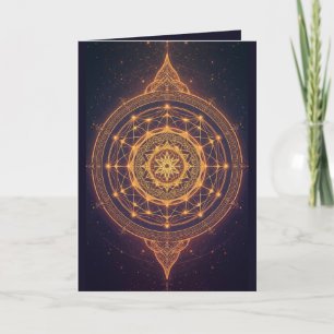 Portal of the Infinite Light – A Sacred Mandala Card