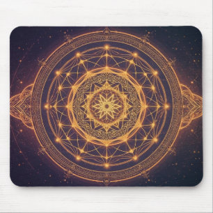 Portal of the Infinite Light – A Sacred Mandala Mouse Mat