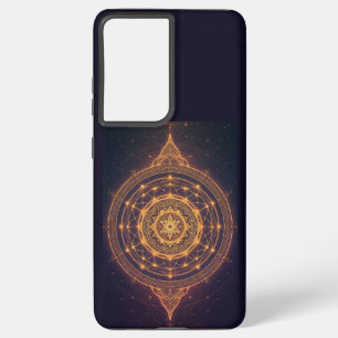 Portal of the Infinite Light – A Sacred Mandala Samsung Galaxy Case