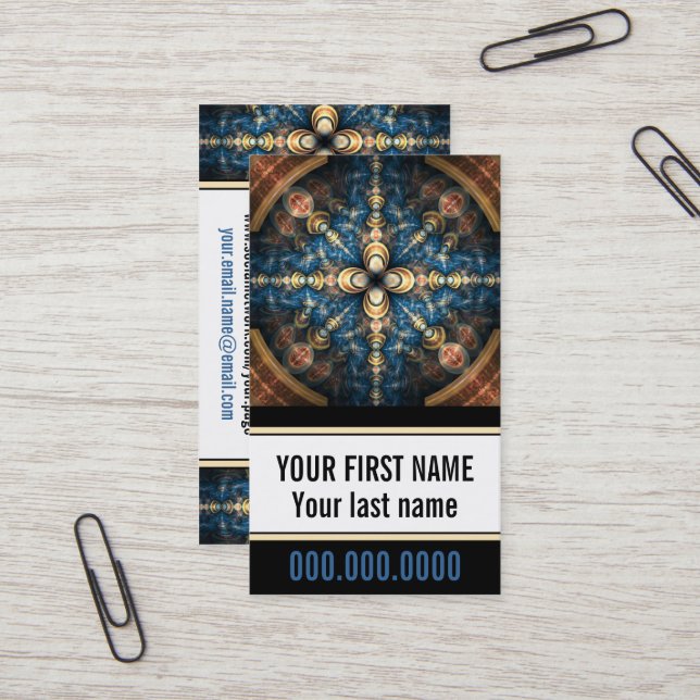 Portal Personal Business Cards (Front/Back In Situ)