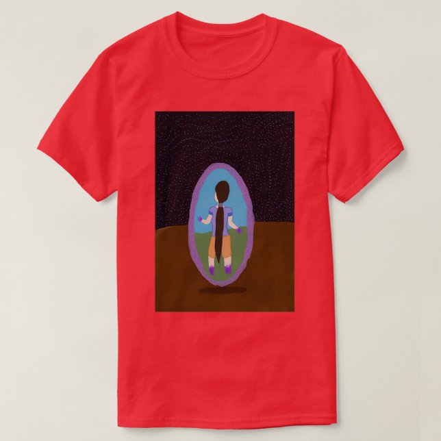 Portal to a whole new world T-Shirt (Design Front)