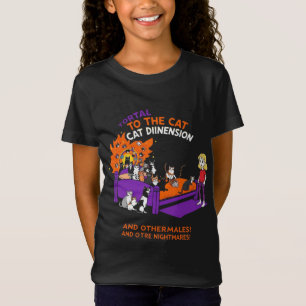 Portal to the Cat Dimension: Funny Chaos Cat Tee
