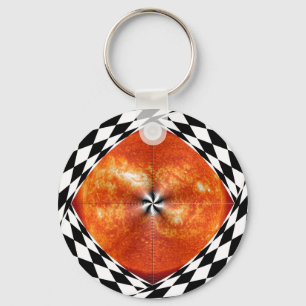 Portal to the Sun by Kenneth Yoncich Key Ring