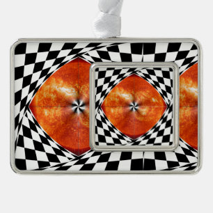 Portal to the Sun by Kenneth Yoncich Silver Plated Framed Ornament