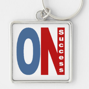 Porte-clé grand carré Premium  ONTARIO SUCCESS Key Ring