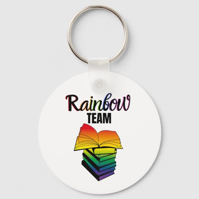 Porte Clé Rainbow Team Key Ring (Front)