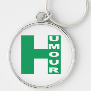 Porte-clé rond Premium HUMOUR Key Ring