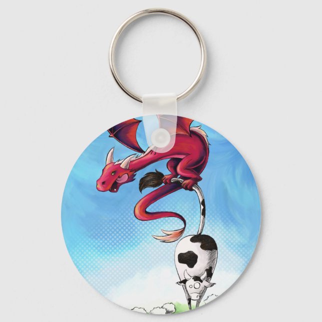 Porte-clé Scorfel voleur de vache Key Ring (Front)