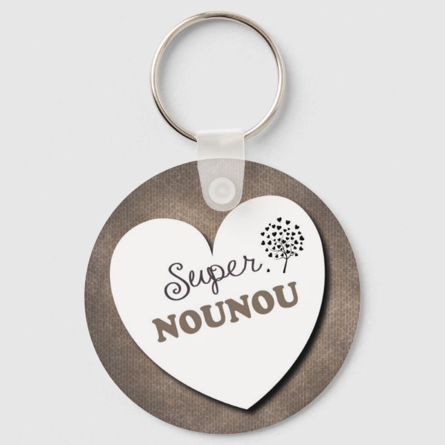 PORTE CLE SUPER NOUNOU KEY RING (Front)