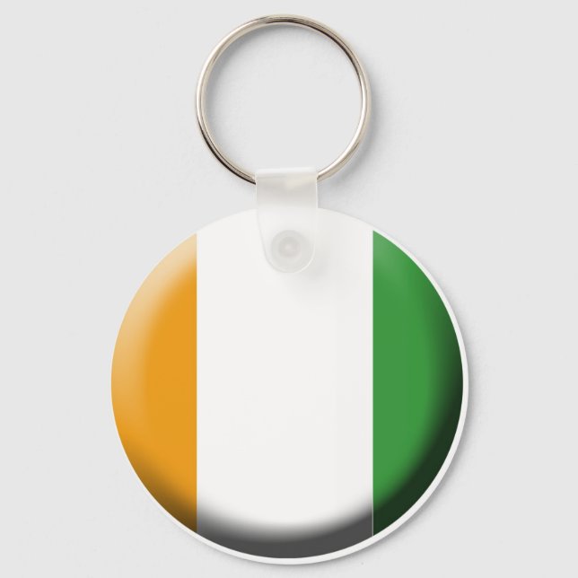 Porte- clef Côte d'ivoire Key Ring (Front)