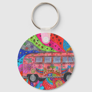 porte clef van-hippie key ring