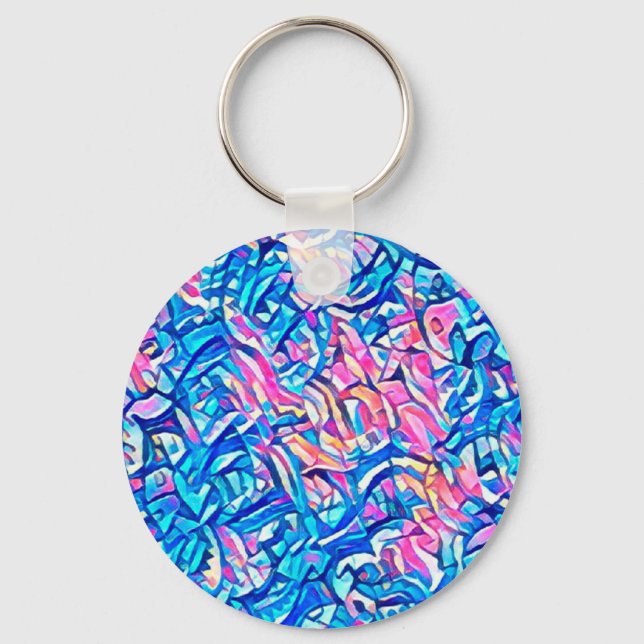Porte-clés astral eau 3 key ring (Front)