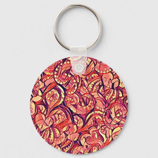 Porte-clés astral feu 4 key ring (Front)