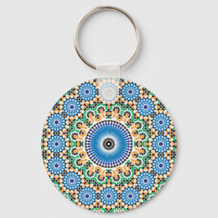 Porte-clés avec mosaique key ring