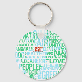 Porte-clés badge key ring