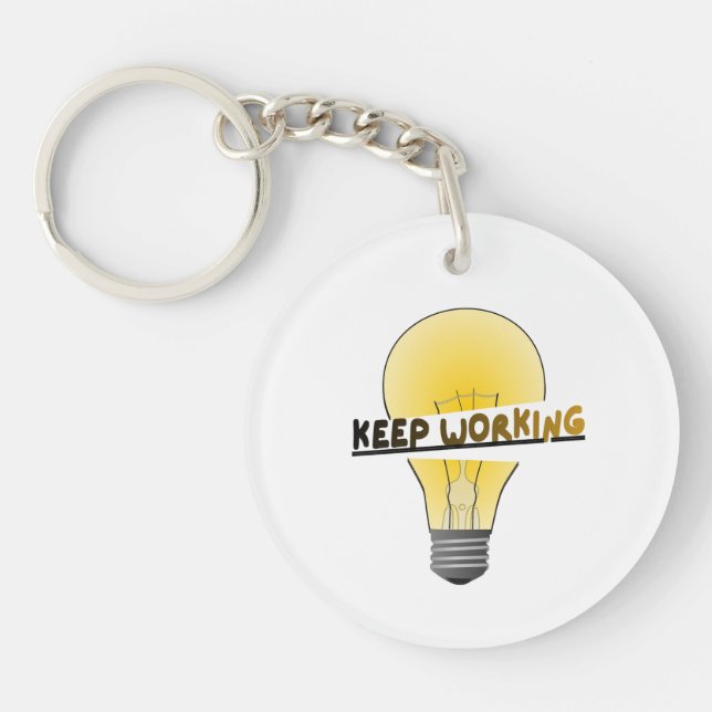 Porte-clés en acrylique key ring (Front)