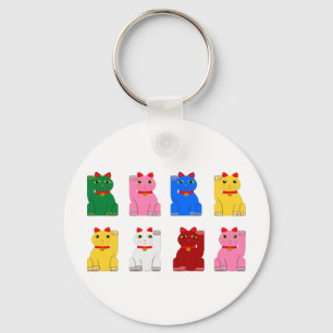 Porte-clés maneki neko key ring