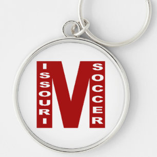 Porte clés rond Premium MISSOURI SOCCER Key Ring