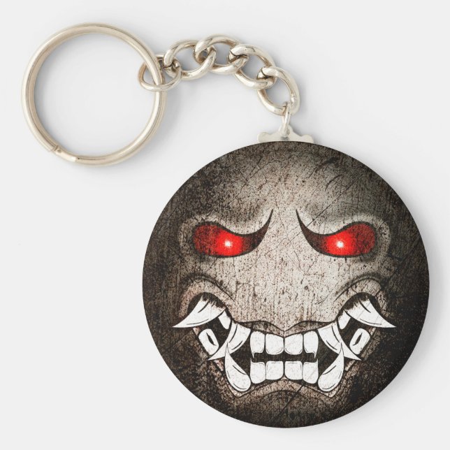Porte-clés Samouraïmoji Vintage Key Ring (Front)