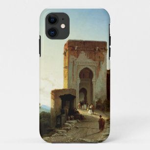 Porte de Justice, Alhambra, Granada (oil on canvas iPhone 11 Case