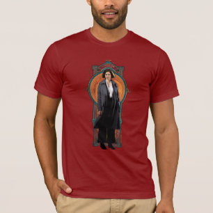 PORTENTINA GOLDSTEIN™ Art Deco Panel T-Shirt