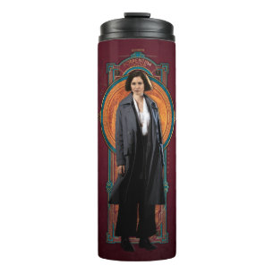 PORTENTINA GOLDSTEIN™ Art Deco Panel Thermal Tumbler