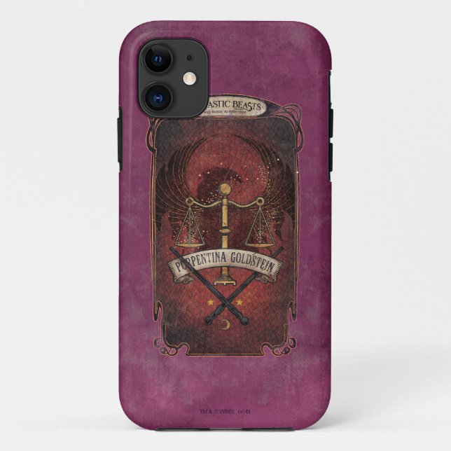 PORTENTINA GOLDSTEIN™ MACUSA™ Graphic Case-Mate iPhone Case (Back)