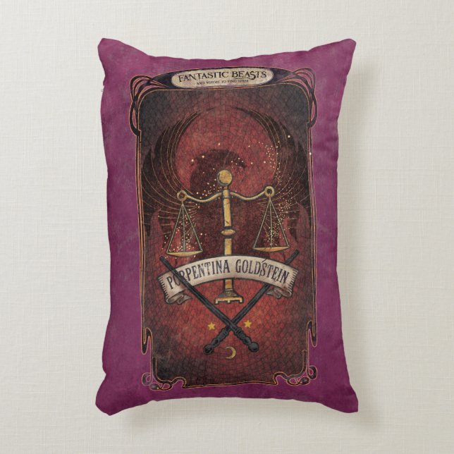 PORTENTINA GOLDSTEIN™ MACUSA™ Graphic Decorative Cushion (Front(Vertical))