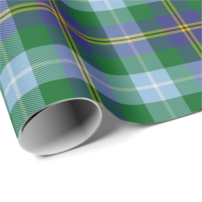 Porteous Clan Tartan Wrapping Paper (Roll Corner)