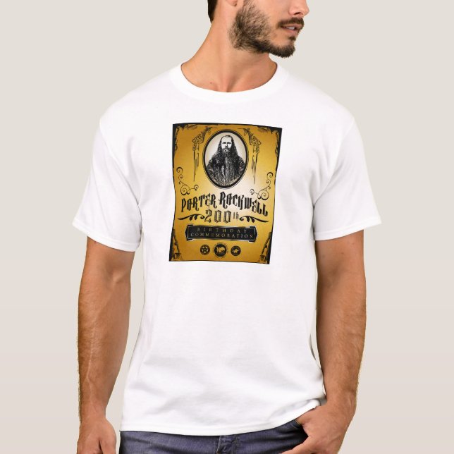 Porter Rockwell - 200th Birthday - colour T-Shirt (Front)