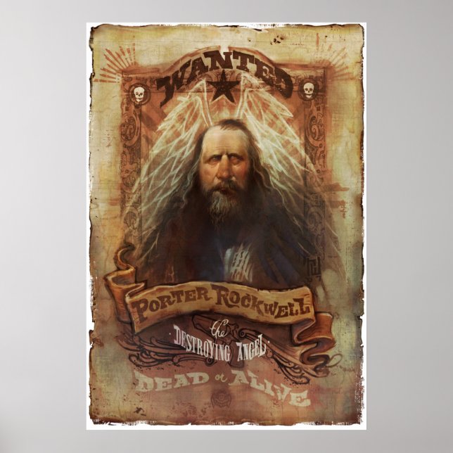 Porter Rockwell print (Front)