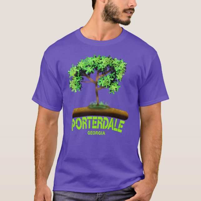 Porterdale Georgia Oversized T-Shirt (Front)