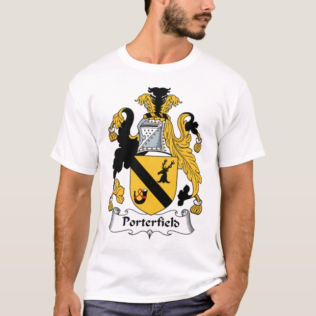 Porterfield Family Crest T-Shirt (Front)