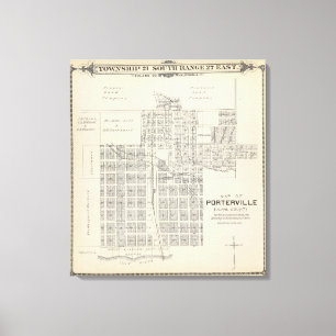 Porterville Canvas Print