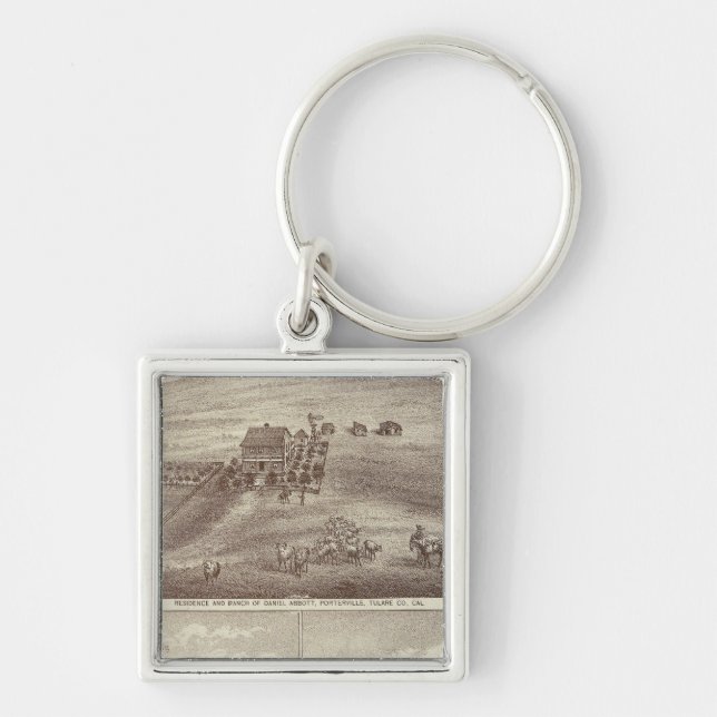 Porterville residences, store key ring (Front)