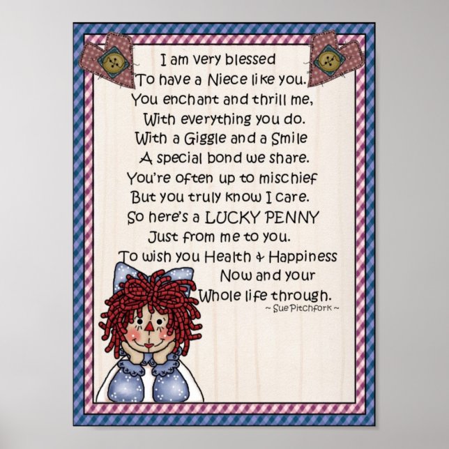 Portfolio-Niece-Lucky Penny-Glue Penny On Poster (Front)