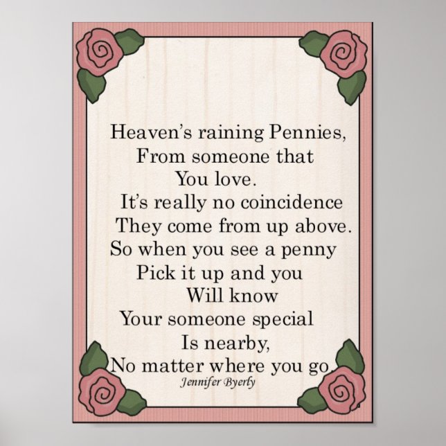 Portfolio-Penny from Heaven-Glue Penny On Poster (Front)