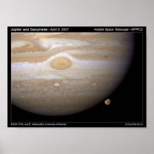 Portfolio Poster - Jupiter and Ganymede Print