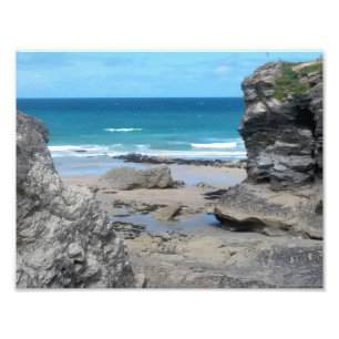 Porth Beach Newquay Cornwall Photograph