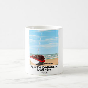 Porth Dafarch, Anglesey vintage travel poster Coffee Mug