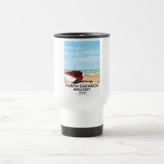 Porth Dafarch, Anglesey vintage travel poster Mug